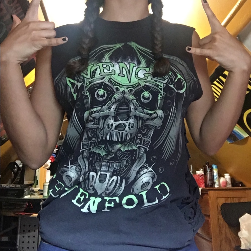 SOLD: Custom Made Avenged Sevenfold Muscle Tee